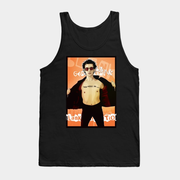 Richard Hell Tank Top by makarxart